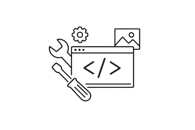 Web coding illustration